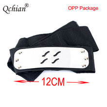 Load image into Gallery viewer, Black Leaf Village Headband for Naruto Cosplay Costume Kakashi Itachi akatsuki madara headband Cartoon Accessories Toy Gifts
